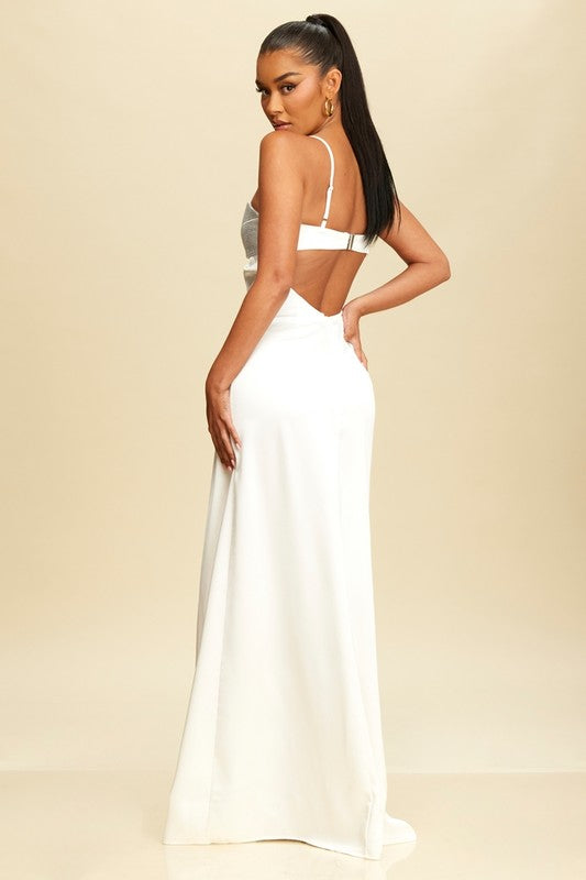 STASSI ETERNITY SLIP DRESS